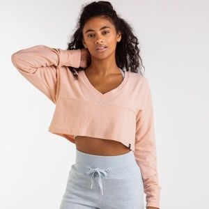 Gymshark Cropped Towel Sweater
